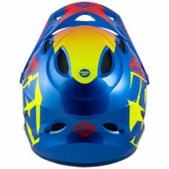 Casque Bmx Downhill Candy Blue 2022 Kenny -Accessoires Vélo Soldes casque velo kenny downhill candy blue 2022 derriere