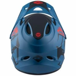 Casque Bmx Downhill Dark Blue 2022 Kenny -Accessoires Vélo Soldes casque velo kenny downhill dark blue 2022 derriere