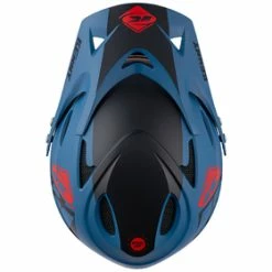 Casque Bmx Downhill Dark Blue 2022 Kenny -Accessoires Vélo Soldes casque velo kenny downhill dark blue 2022 dessus