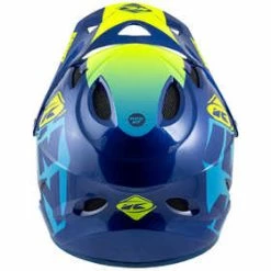 Casque Bmx Downhill Navy 2022 Kenny -Accessoires Vélo Soldes casque velo kenny downhill navy 2022 derriere