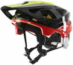 Casque VTT Vector Tech Pilot Noir / Rouge 2022 Alpinestars