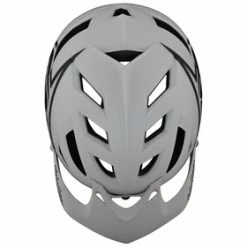 Casque VTT A1 Drone Silver 2022 Troy Lee Designs -Accessoires Vélo Soldes casque vtt troy lee designs a1 drone silver 2022 dessus