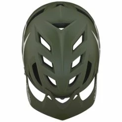 Casque VTT A1 Drone Vert 2022 Troy Lee Designs -Accessoires Vélo Soldes casque vtt troy lee designs a1 drone vert 2022 dessus