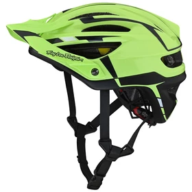 Casque VTT A2 Mips Silver Vert / Gris 2022 Troy Lee Designs