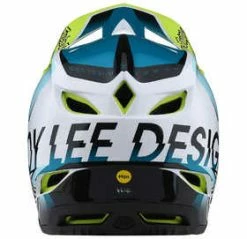 Casque VTT D4 Composite Mips Qualifier Blanc 2022 Troy Lee Designs -Accessoires Vélo Soldes casque vtt troy lee designs d4 composite mips qualifier blanc 2022 derriere