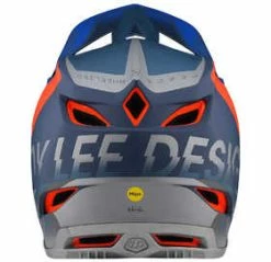Casque VTT D4 Composite Mips Qualifier Bleu 2022 Troy Lee Designs -Accessoires Vélo Soldes casque vtt troy lee designs d4 composite mips qualifier bleu 2022 derriere