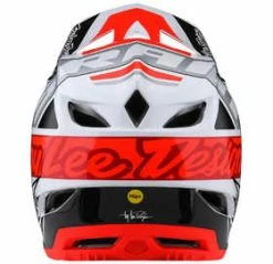 Casque VTT D4 Composite Mips Team Sram 2022 Troy Lee Designs -Accessoires Vélo Soldes casque vtt troy lee designs d4 composite mips team sram 2022 derriere