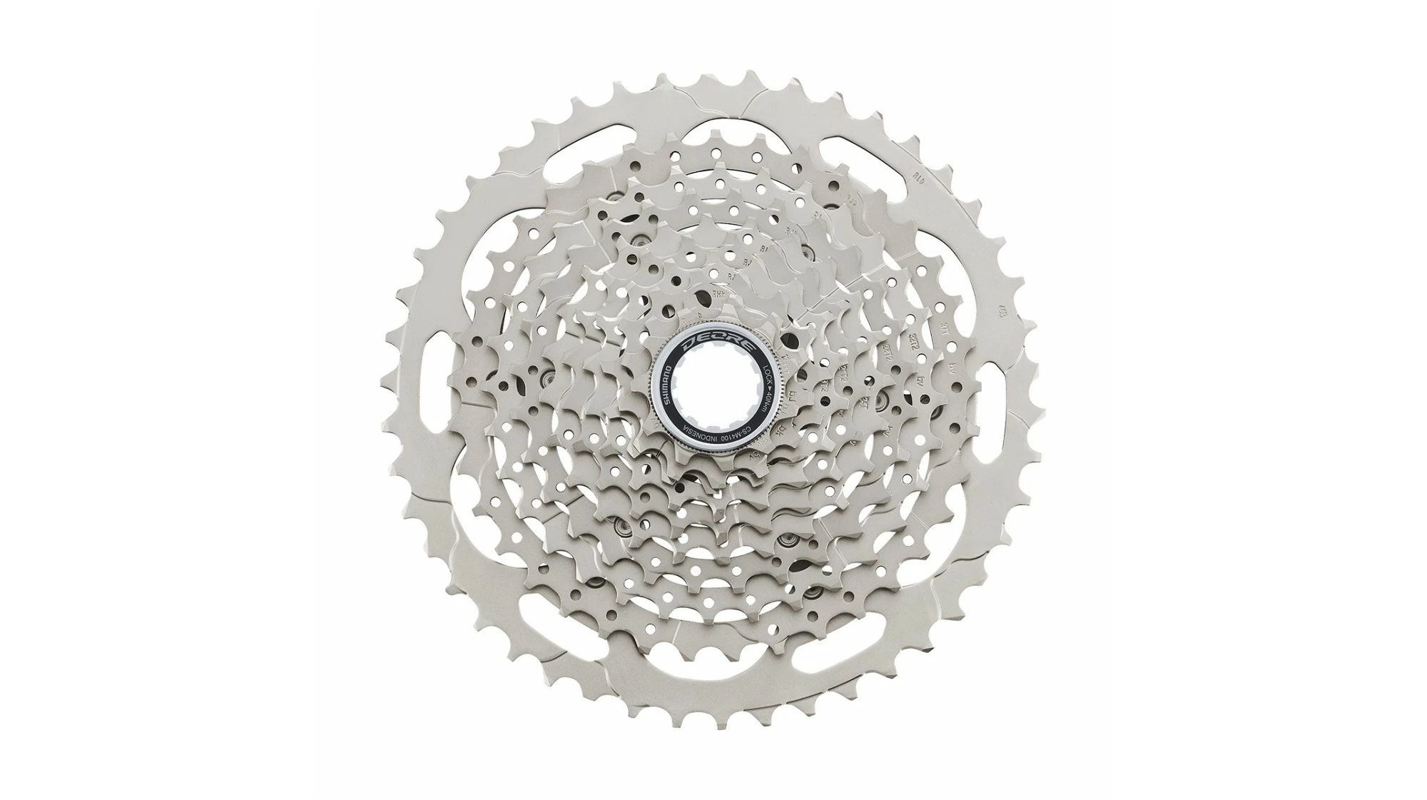 CASSETTE SHIMANO 10V 11/46DTS CS-M4100-10 DEORE 3 CASSETTE SHIMANO 10V 11/46DTS CS-M4100-10 DEORE