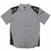 Chemise Pit Track Woven Gris Oakley -Accessoires Vélo Soldes chemise oakley pit track woven 001749600 1116 19022016