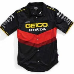 Chemise Geico / Honda Pilot Team Noir 100%