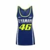 Débardeur Femme Racing Bleu VR46 Yamaha -Accessoires Vélo Soldes debardeur femme vr46 yamaha racing bleu 2018 013005200 1758 17042018