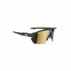 LUNETTES AZR RACE RX NOIRE MATT/ECRAN GOLD -Accessoires Vélo Soldes lunettes azr race rx noire matt ecran gold