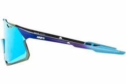 Lunettes De Soleil Hypercraft Bleu 100% -Accessoires Vélo Soldes lunettes de soleil 100 hypercraft bleu cote
