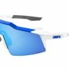 Lunettes De Soleil Speedcraft SL Blanc 100% -Accessoires Vélo Soldes lunettes de soleil 100 speedcraft sl blanc
