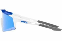 Lunettes De Soleil Speedcraft SL Blanc 100% -Accessoires Vélo Soldes lunettes de soleil 100 speedcraft sl blanc cote