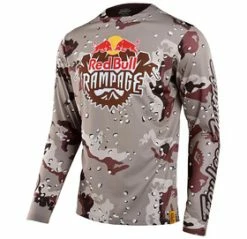 Maillot Manches Longues VTT Sprint RedBull Rampage 2022 Troy Lee Designs -Accessoires Vélo Soldes maillot manches longues vtt troy lee designs sprint redbull rampage camo 2022