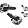 PEDALES SHIMANO VTT M520 NOIR -Accessoires Vélo Soldes pedales shimano vtt m520 noir