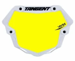 Plaque De Bmx Race Ventril 3D Pro Tangent -Accessoires Vélo Soldes plaque de bmx race tangent ventril blanc