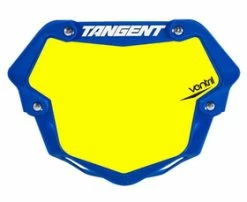 Plaque De Bmx Race Ventril 3D Pro Tangent -Accessoires Vélo Soldes plaque de bmx race tangent ventril bleu