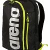 Sac à Dos Fast Urban Jaune Fluo Arena -Accessoires Vélo Soldes sac a dos arena fast urban jaune fluo