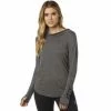 Sweat Femme Contoured Gris FOX RACING -Accessoires Vélo Soldes sweat femme fox contoured gris 057492600 1933 10032017