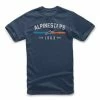 Tee Shirt Betterness Navy Alpinestars -Accessoires Vélo Soldes tee shirt alpinestars betterness navy